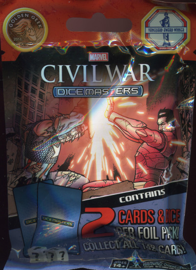 2016 marvel dice masters civil war mystery bag
