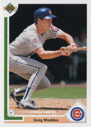 1991 upper deck baseball 115 greg maddux