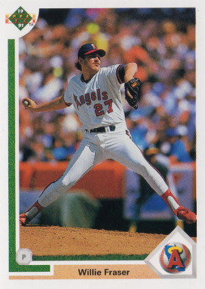 1991 upper deck baseball 699 willie fraser
