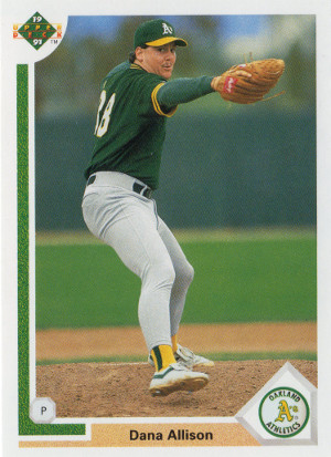 1991 upper deck baseball 771 dana allison
