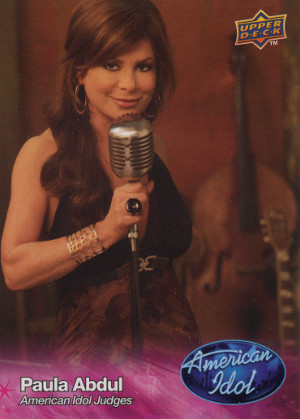 2009 upper deck american idol season 8 002 paula abdul