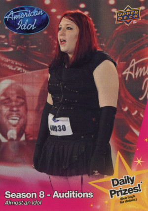 2009 upper deck american idol season 8 038 almost an idol