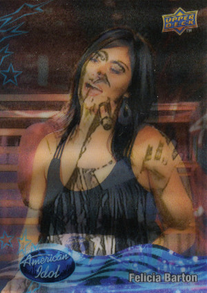 2009 upper deck american idol season 8 064 felicia barton