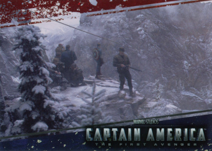 2011 upper deck captain america the first avenger 75