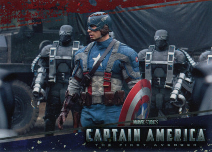 2011 upper deck captain america the first avenger 78
