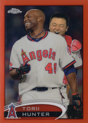 2012-topps-chrome-baseball-orange-refractor-51-torii-hunter