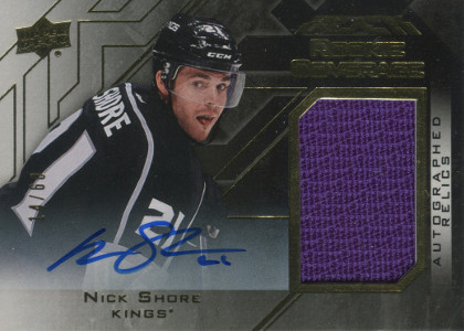 2015 16 upper deck black hockey rcov ns nick shore