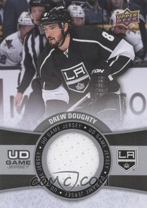 2015 16 upper deck hockey ud game jersey series 2 gj dd drew doughty