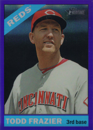 2015-topps-heritage-baseball-purple-chrome-refractor-434-todd-frazier