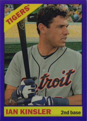 2015-topps-heritage-baseball-purple-chrome-refractor-457-ian-kinsler