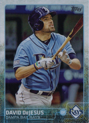 2015-topps-series-1-baseball-rainbow-foil-16-david-dejesus