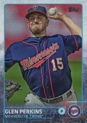2015-topps-series-1-baseball-rainbow-foil-197-glen-perkins