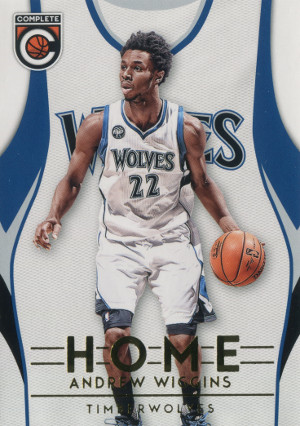 2016 17 panini complete basketball home 9 andrew wiggins