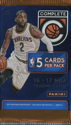 2016 17 panini complete basketball retail pack kyrie irving