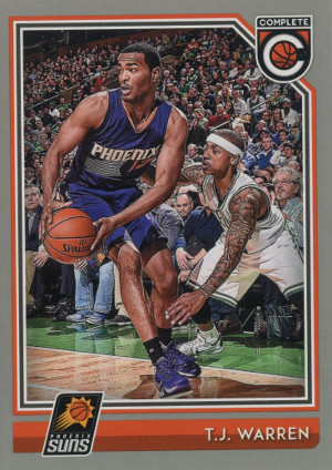 2016 17 panini complete basketball silver 329 tj warren