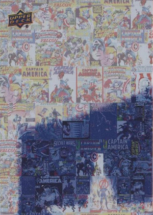 2016 upper deck captain america 75th anniversary vs 1