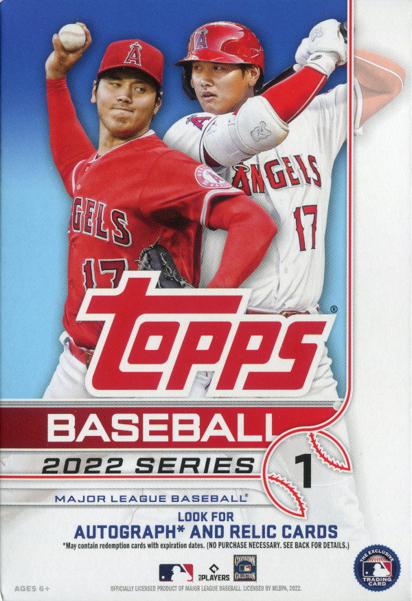 2022 topps series 1 baseball hanger box 1