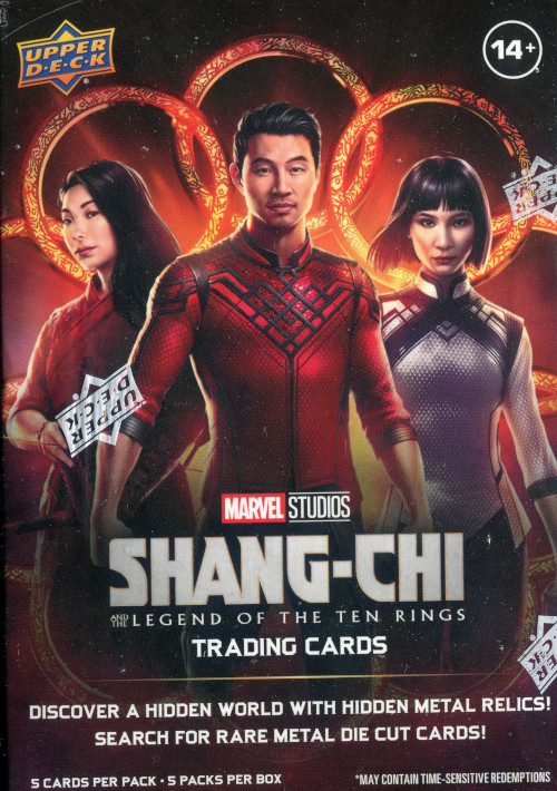 2022 upper deck shang chi and the legend of the ten rings blaster box