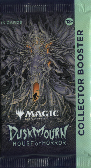 2024 Magic the gathering duskmourn house of horror collector booster pack