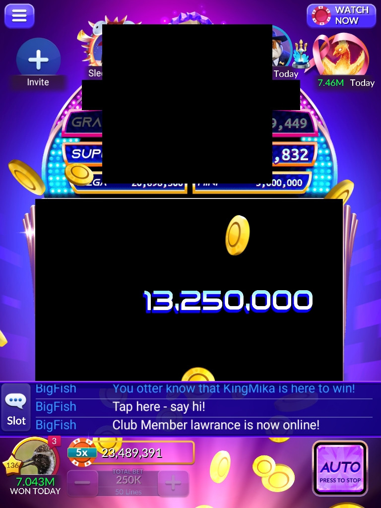 big fish games glitches after massive win