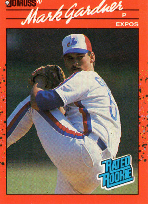 1990 donruss baseball 40 mark gardner