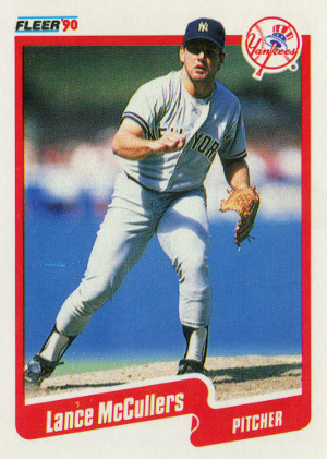 1990 fleer baseball 448 lance mccullers