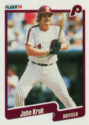 1990 fleer baseball 565 john kruk