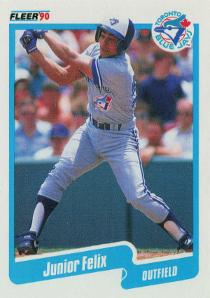 1990 fleer baseball 79 junior felix