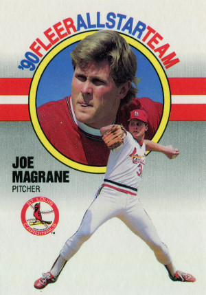 1990 fleer baseball 90 fleer all star team 5 joe magrane