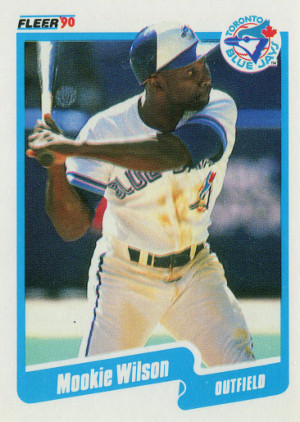 1990 fleer baseball 99 mookie wilson