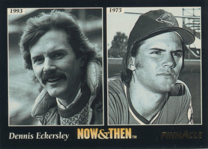 1993 pinnacle baseball 474 dennis eckersley