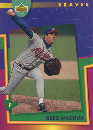 1993 upper deck baseball 65 greg maddux