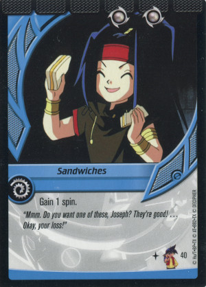2003 decipher beyblade collision 40 sandwiches