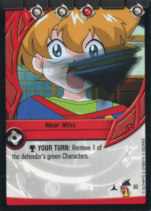 2003 decipher beyblade collision 80 near miss