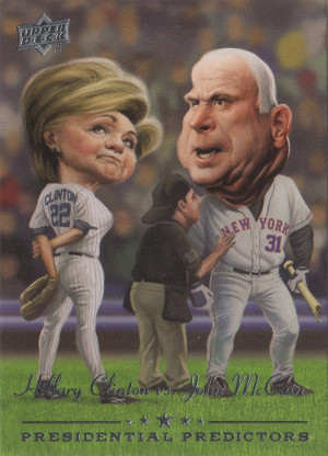 2009-upper-deck-series-2-baseball-pp-14a-hillary-clinton-vs-john-mccain
