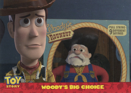 2010 topps toy story fun packs 32 woodys big choice