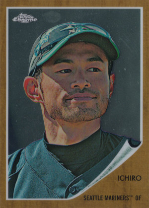 2011 topps heritage chrome c173 ichiro