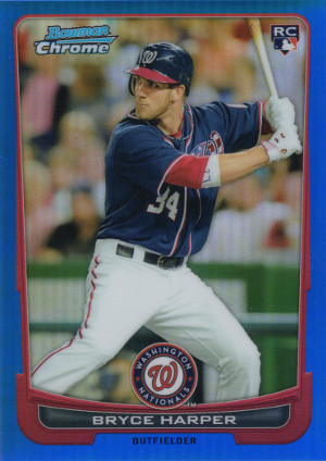 2012-bowman-chrome-baseball-blue-refractor-214-bryce-harper
