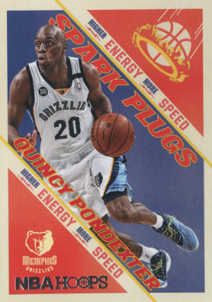 2013 14 panini nba hoops basketball spark plugs 20 quincy pondexter