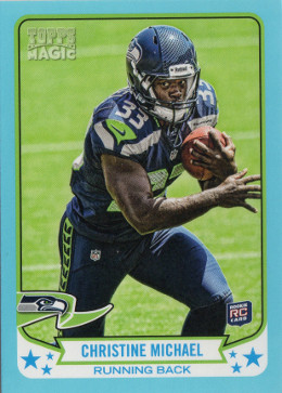2013-topps-magic-football-blue-42-christine-michael