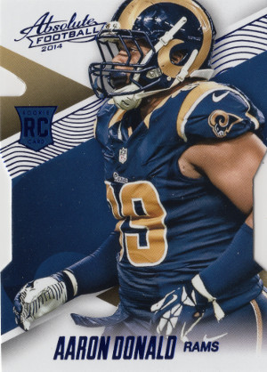 2014-panini-absolute-football-retail-blue-spectrum-101-aaron-donald