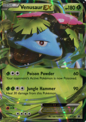 2014 pokemon tcg promo xy28 venusaur ex