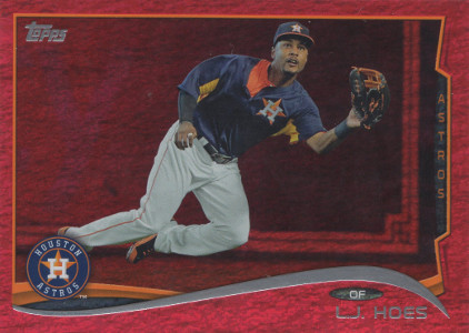 2014-topps-series-2-baseball-red-hot-foil-647-l-j-hoes