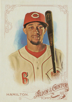 2015 topps allen and ginter worlds champions baseball 275 billy hamilton