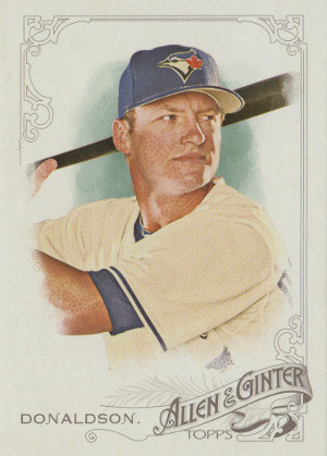 2015 topps allen and ginter worlds champions baseball 342 josh donaldson