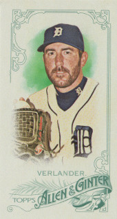 2015 topps allen and ginter worlds champions baseball mini 15 justin verlander