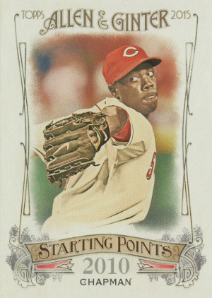 2015 topps allen and ginter worlds champions baseball sp 21 aroldis chapman
