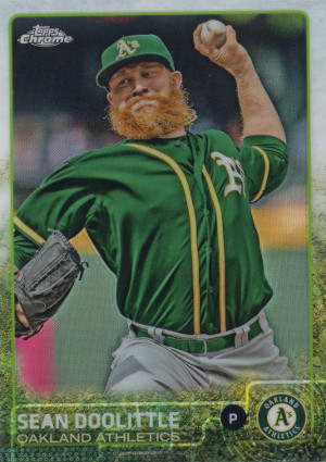 2015-topps-chrome-baseball-refractor-41-sean-doolittle