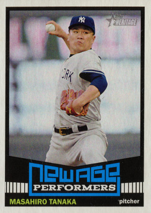 2015 topps heritage baseball nap 13 masahiro tanaka