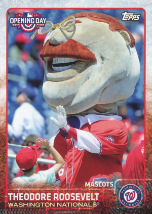 2015 topps opening day baseball m 25 theodore rossevelt